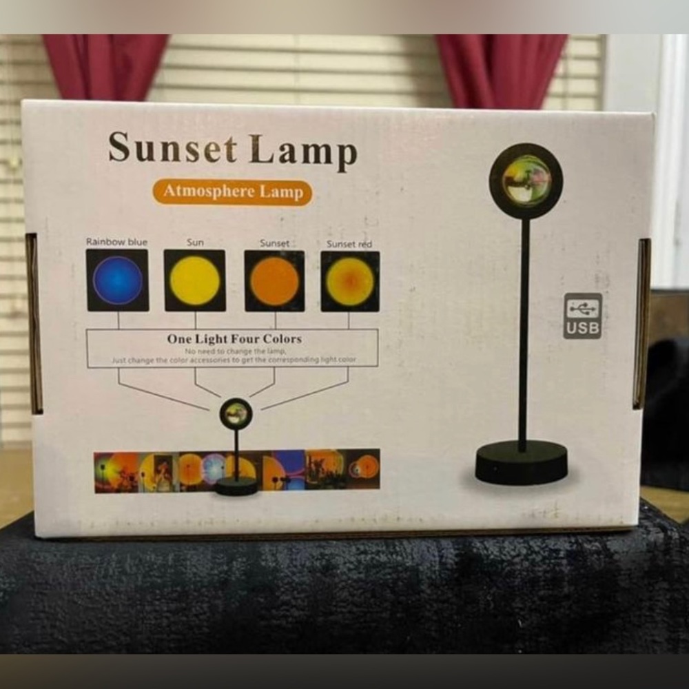 Sunset Lamp / Atmosphere Lamp - 4 colors